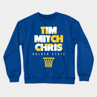 Golden State Throwback Basketball Crewneck Sweatshirt